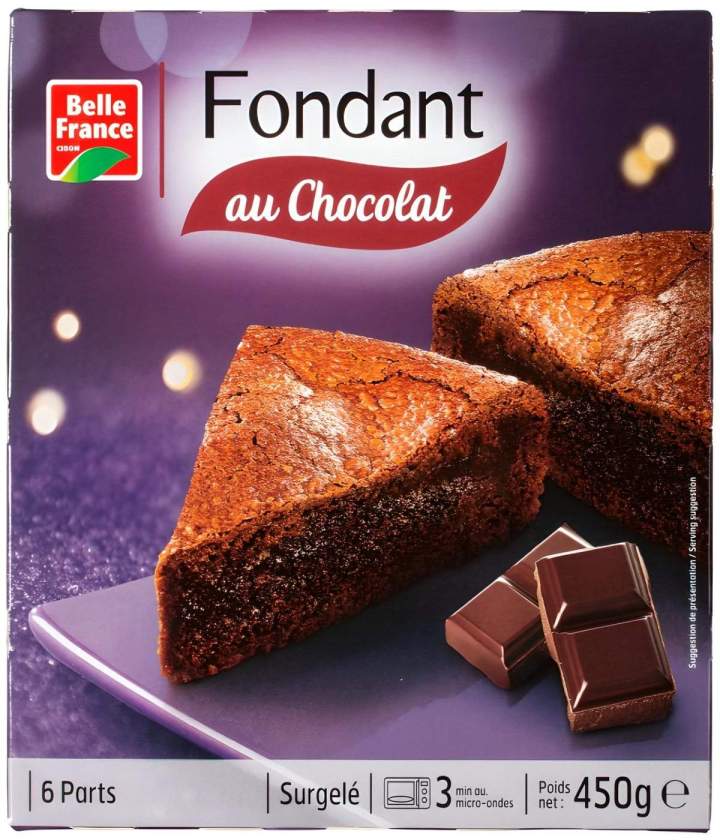 Fondant au chocolat Île-de-France